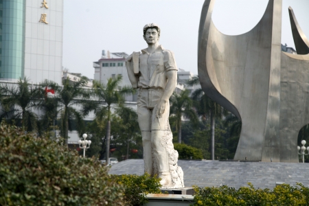 landmark of Meizhou, Guangdong, Chinaのeditorial素材