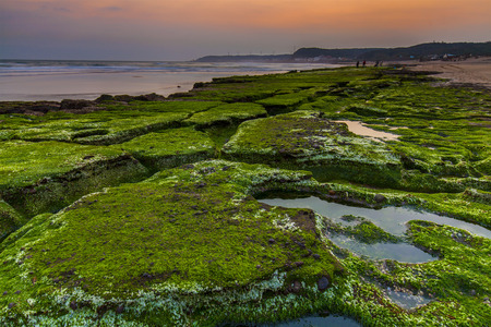 Laomei Green Reef at sunrise