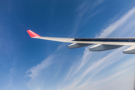 From aircraft view on the Sky and cloud
