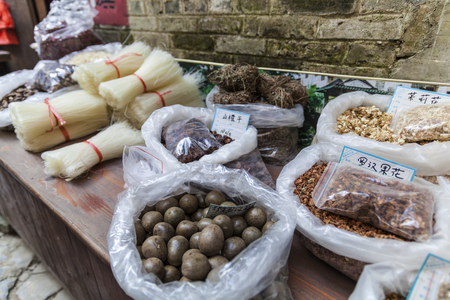 Old style Chinese dry foodsの写真素材