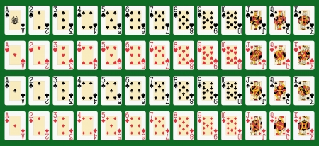 blackjack full deck in large size Original figures blackjack full deck in large size Original figures
