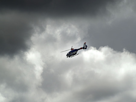 swedish police helicopterのeditorial素材