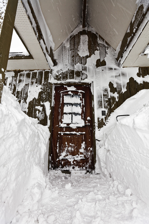 After the Blizzardの写真素材