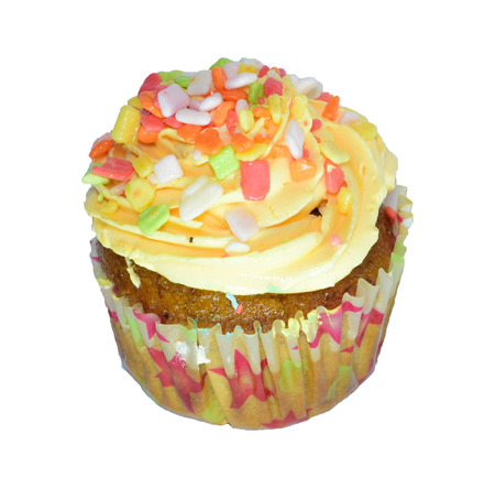 A food that often looks sweet and through the baking process. Which is made from flour, sugar and other ingredients such as eggs, wheat flour, vegetable.の写真素材