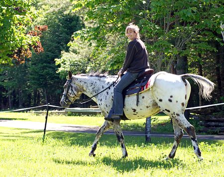 Horseback Ridingの写真素材