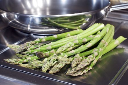 Market Fresh Asparagusの写真素材