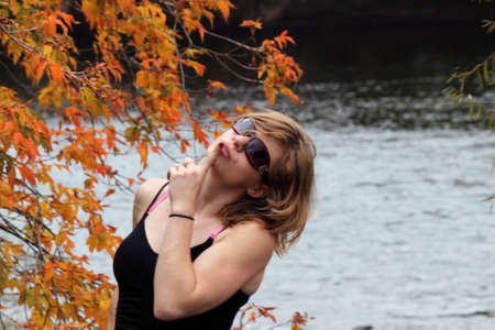 I have a secret の写真素材