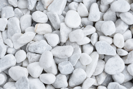 White gravel background little stones gardenの写真素材