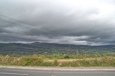 Welsh Landscape, Gavilon, North Monmouthshire, Wales.