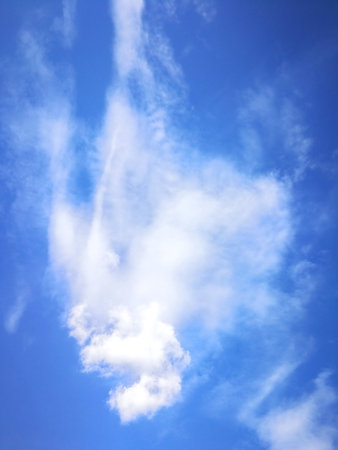 blue sky with clouds