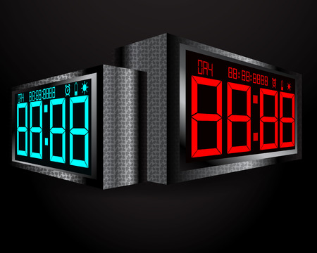 Digital Watch Modern Styleのイラスト素材