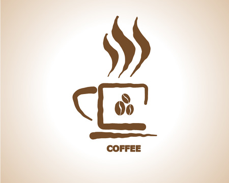 Coffee Cup Icon Symbol Vectorのイラスト素材