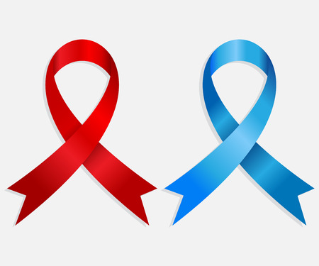 Breast Cancer Awareness Ribbon Isolate Background Vector Illustrationのイラスト素材