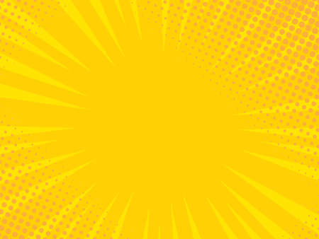 comic zoom with dots halftone background vector illustrationのイラスト素材