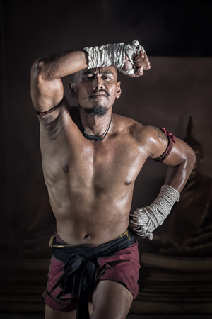 Muay Thai  Martial artsの写真素材