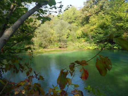 Green Lakeの写真素材