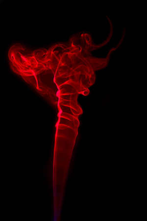 From the imagination of incense smoke.の写真素材