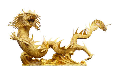 Golden Dragon Artificial located in Chonburi, Thailand の写真素材