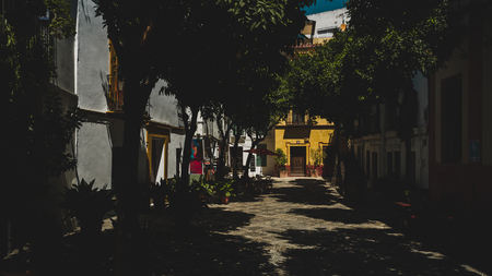 Seville streetの写真素材