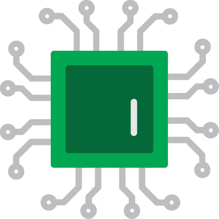 Circuit Flat Icon