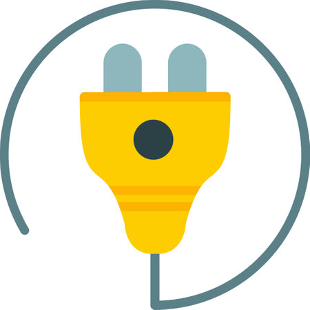 Plug Flat Icon