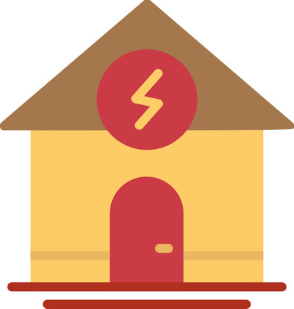 House Flat Iconのイラスト素材