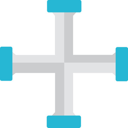 Lug Flat Iconのイラスト素材