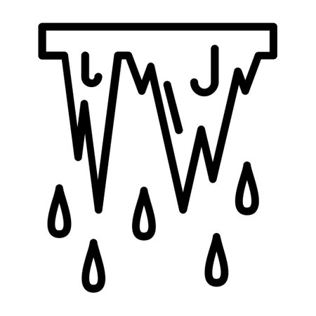 Thaw Line Iconのイラスト素材