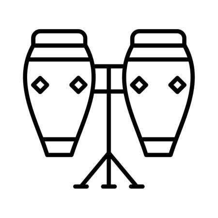 Conga Iconのイラスト素材