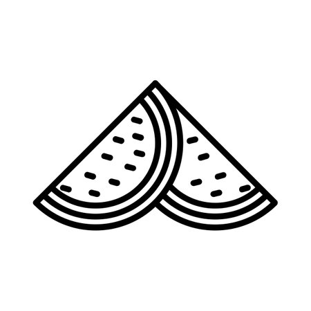 Watermelon Iconのイラスト素材