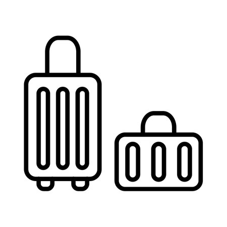 Baggage Iconのイラスト素材
