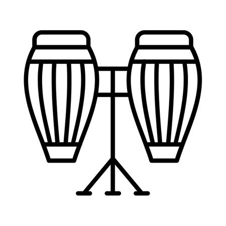 Conga Iconのイラスト素材
