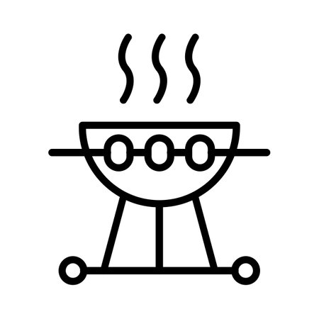 Barbecue Iconのイラスト素材