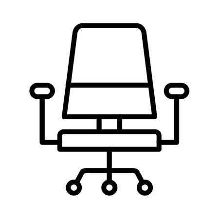 Office Chair Iconのイラスト素材