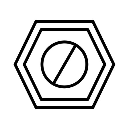 Nut Iconのイラスト素材