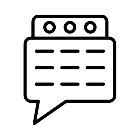 Chat Iconのイラスト素材