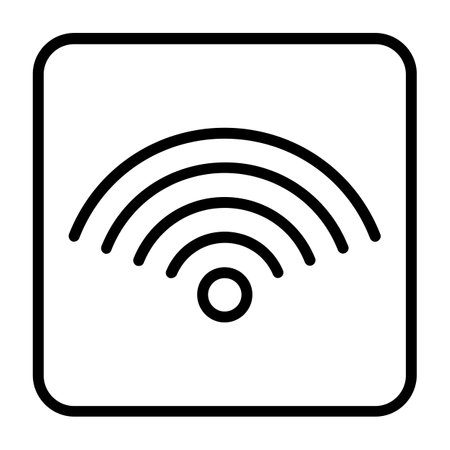 Wifi Iconのイラスト素材