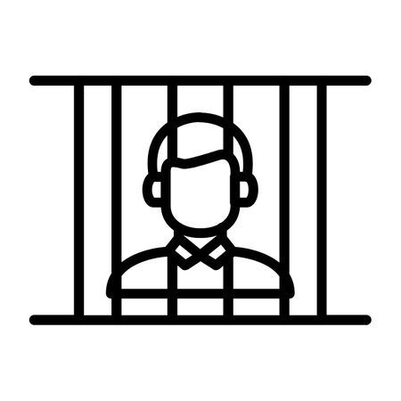 Jail Iconのイラスト素材
