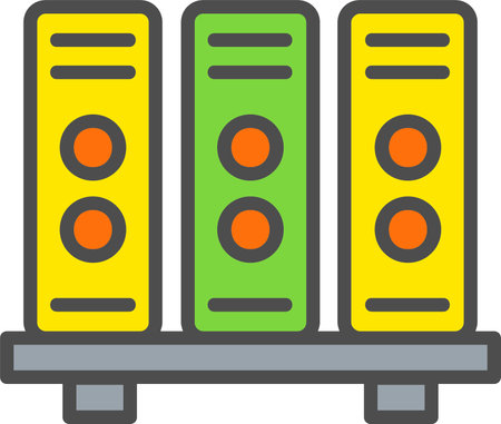 Archives Vector Icon Designのイラスト素材