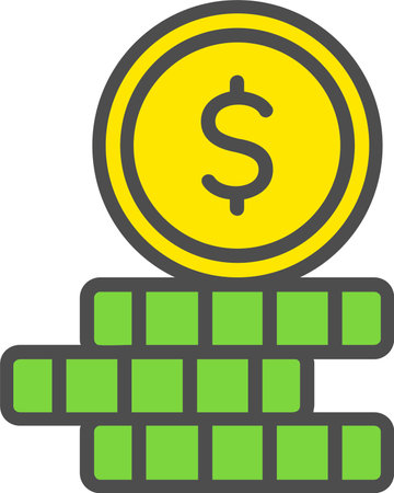 Money Vector Icon Designのイラスト素材