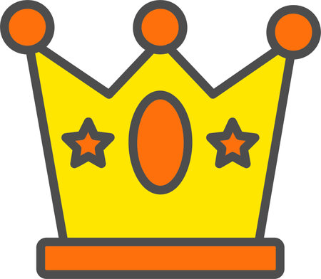 Autocrat Vector Icon Designのイラスト素材