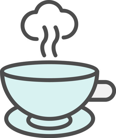 Coffee Vector Icon Designのイラスト素材