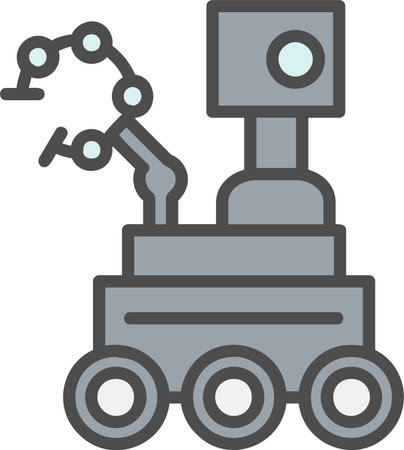 Room Rover Vector Icon Designのイラスト素材