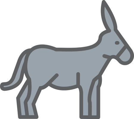 Dhonkey Vector Icon Designのイラスト素材