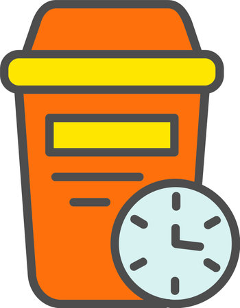 Coffee Cup Vector Icon Designのイラスト素材