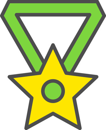 Medal Vector Icon Designのイラスト素材