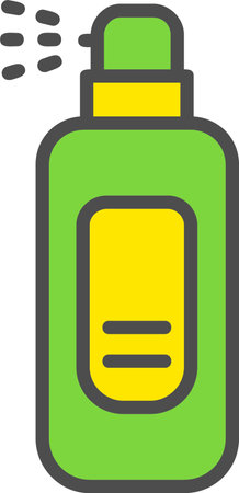 Body Spray Vector Icon Designのイラスト素材