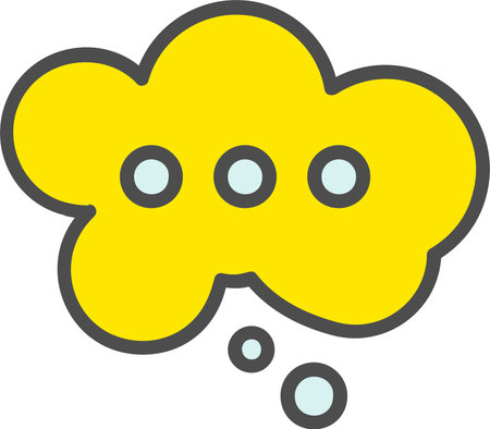 Thinking Vector Icon Designのイラスト素材