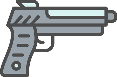 Weapon Vector Icon Designのイラスト素材