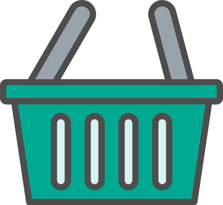 Basket Vector Icon Designのイラスト素材